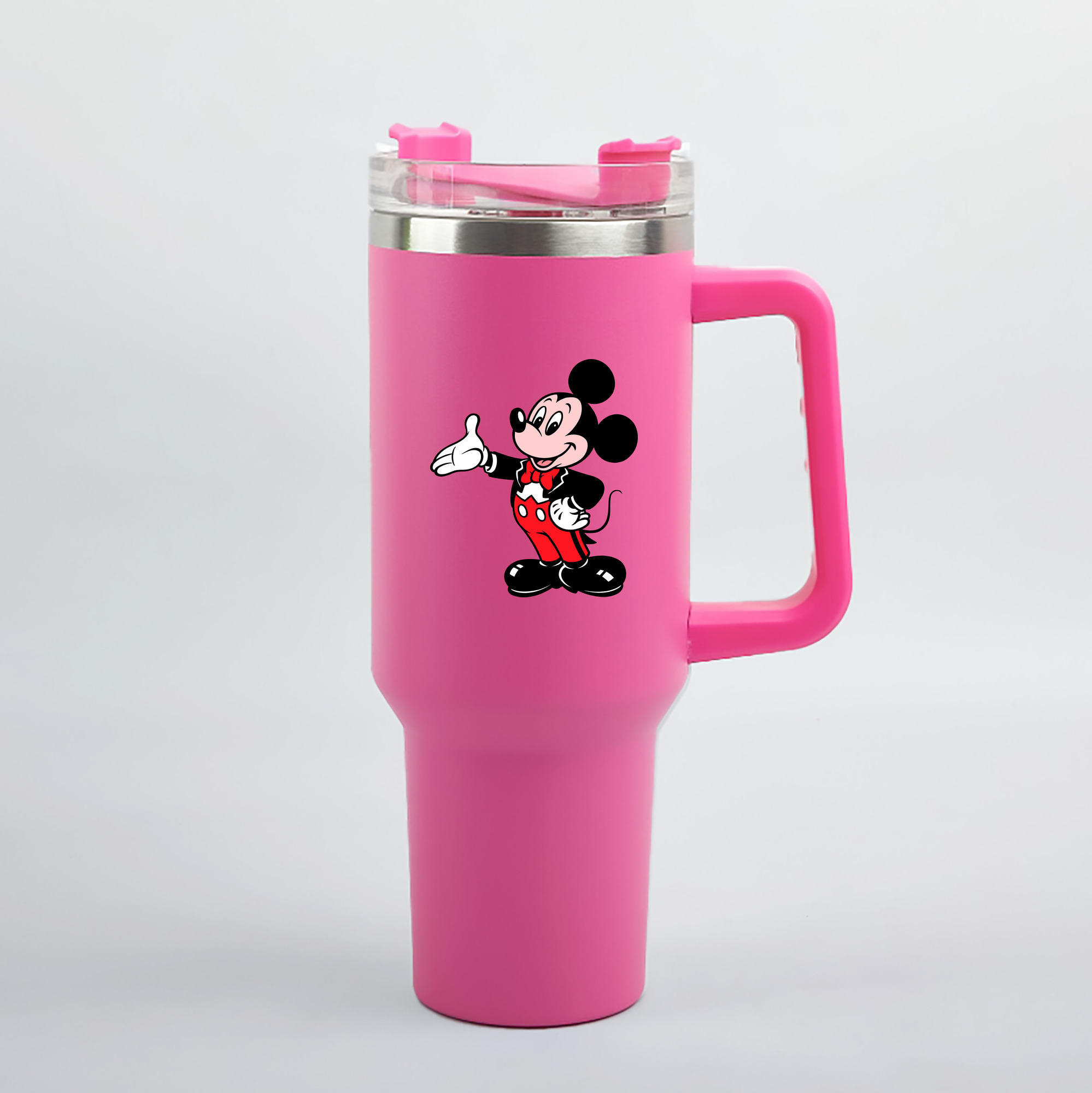 （画像用） ミッキーマウス Mickey Mouse 1200mL車用タンブラー（カラープリント）